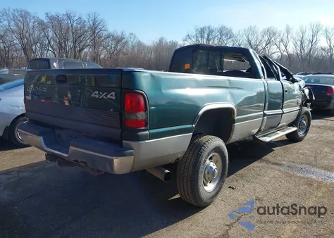 2000 Dodge Ram 2500 St from USA, damaged, VIN 1B7KF2366YJ151174